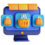 Online marketplace Marketing Icon