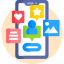 Social Media manamgent Icon